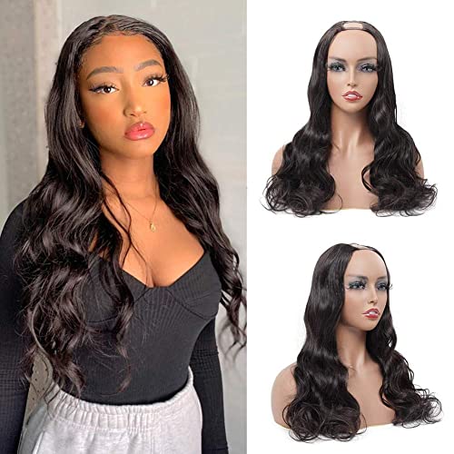 Human Hair Wig (14, U Part Body Wig)