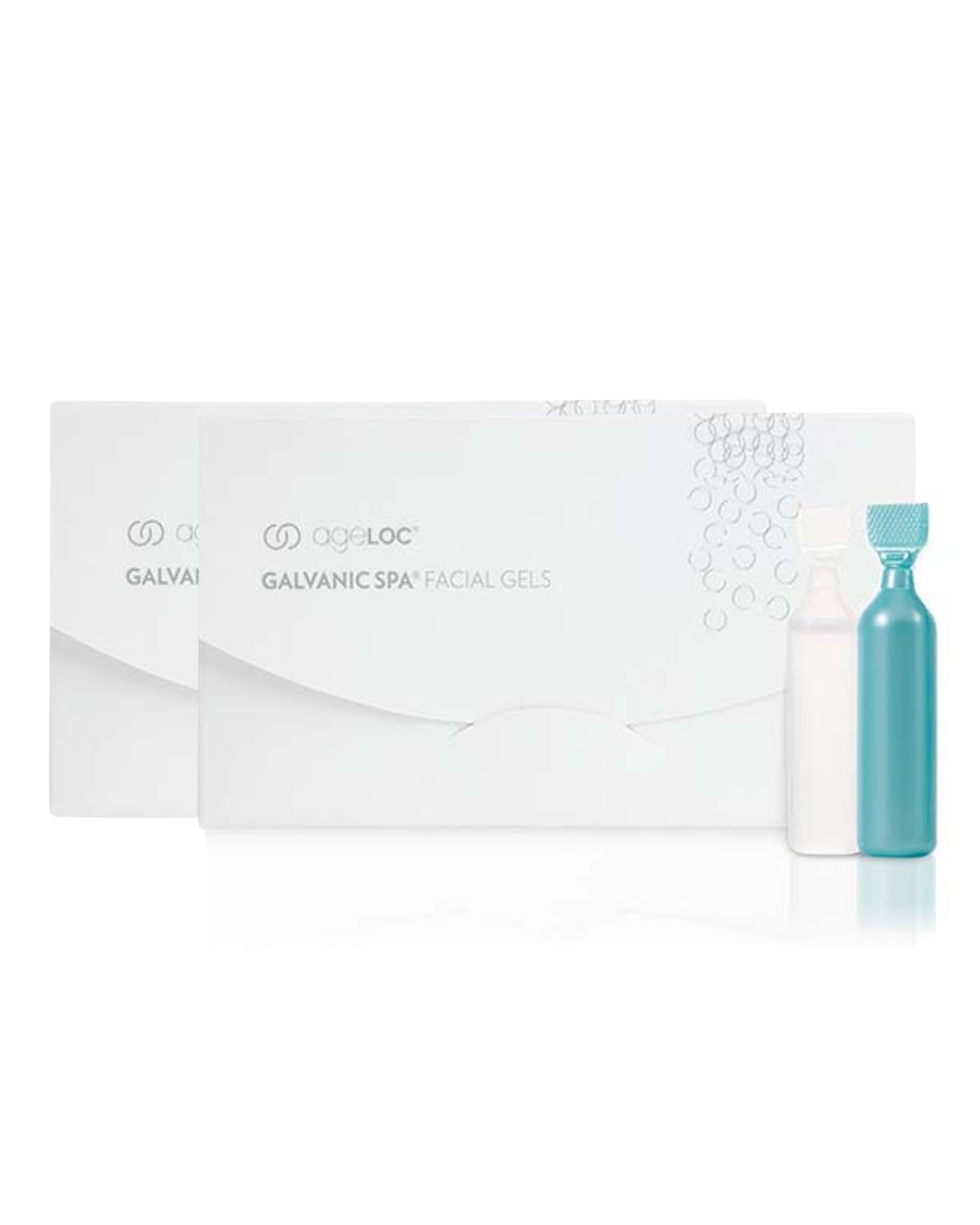 Nu Skin ageLOC GS Facial Gels | Expertly Formulated 2-Step At-Home Anti-Aging Treatment for Visibly Reduced Lines, and Glowing, Youthful Skin, Infused with ageLOC Blend | 2 Pack