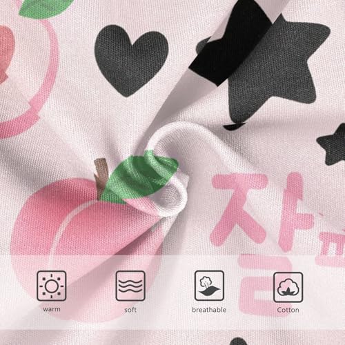 GuoChe Training Panties Hipster Triangle Panties Breathable Underwear for Baby Girls in Sizes 2T,3T, 4T, 5T, 6Y and 8Y3