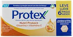 Protex Sabonete Em Barra Nutri Protect Vitamina E 85G Promo 6Un Id Pacote De 6