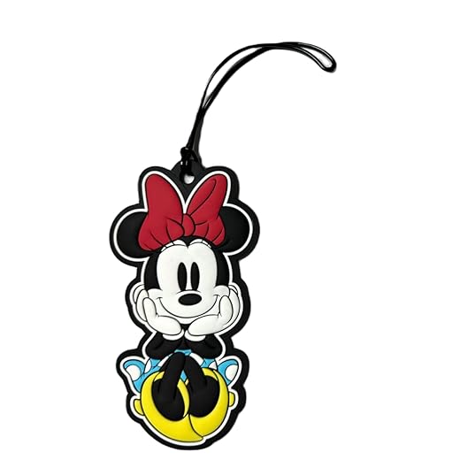 Disney Minnie Mouse Sitting Luggage Tag
