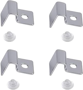 水槽一式☆直接受け渡しのみ Amazon | 4個 水槽ガラスブタ受け ステンレス製フタ受け 水槽