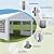 Raysfung 13 x 20Ft Heavy Duty Carport, Portable Garage Shelter Outdoor Wedding Tent with Removable Sidewalls Event Shelters Canopy for Party