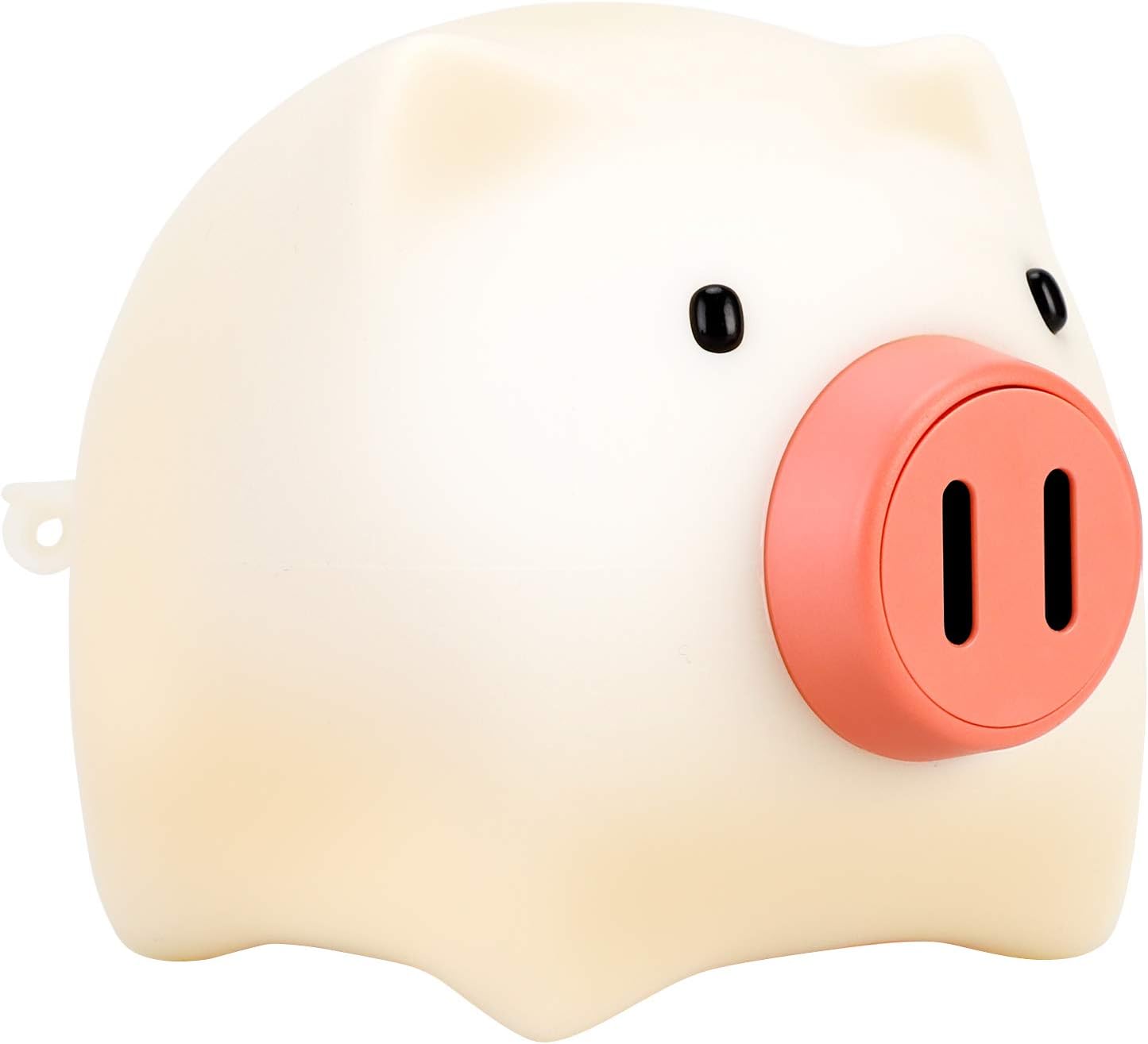 Nursery Night Light for Kids, Cute Pig Night Lights with Soft Silicone-USB Rechargeable,Timing Off,Color Temperature Adjustable,Dimmable Bedroom Lamps for Baby Boy Girl Toddler Birthday Gift