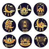 Eid Mubarak Aufkleber 90 Stücke Happy Eid Geschenkaufkleber Dichtung Etiketten Für Islamische Muslim Party Decor Eid Mubarak Party Supplies