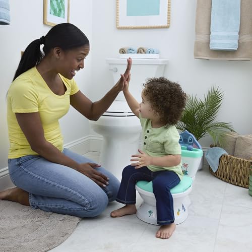 Miniatura 9 de Bright Starts, Disney Baby Stitch My Size Orinales Infantiles, Orinal Bebé 2 En 1 Con Sonido De Descarga, Asiento Extraíble Y Pegatinas, Para Niños Desde 18 Meses