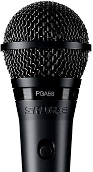 Amazon.com: Shure PGA58 Dynamic Microphone - Handheld Mic for
