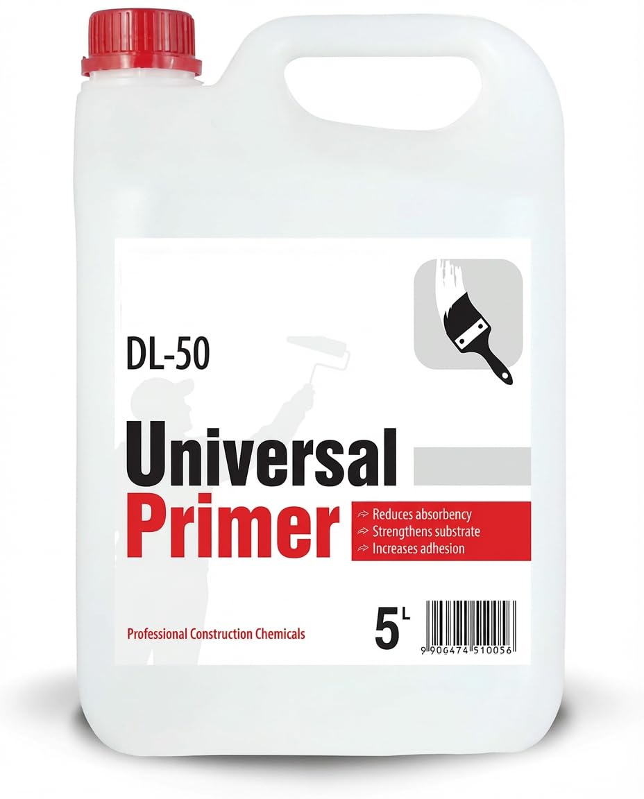 TRANS - PAL DL-50 Deep Penetrating Primer 5L Sealer for Walls Plaster Concrete Indoor Outdoor