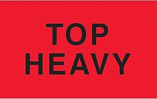 Lbls,Top HVY,Fluor.RD,500/RL