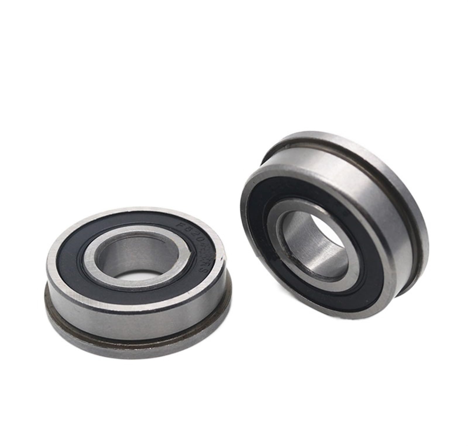 HYUJNAFZR Bimetal Seal Shield Micro deep Groove Bearing 1pcs F683-2RS 3x7x6mm Flange with Flange Cup Bearing