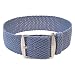 Wrist And Style Perlon Watch Strap – Charcoal | 18mm