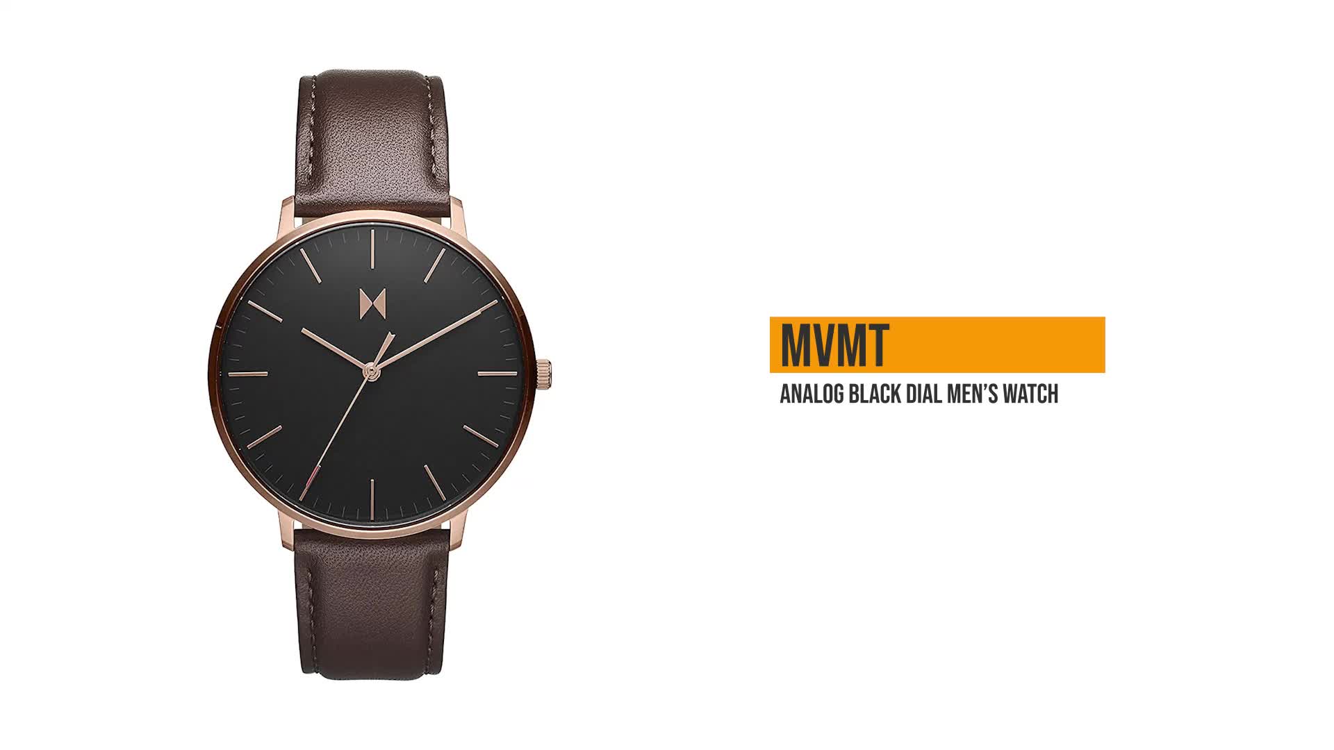 Buy MVMT Legacy Qtz Analog Basic Slim Black Round Dial Men's Watch