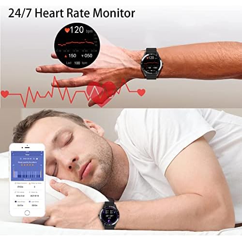 'Blackview Smart Watch for Men, Fitness Watch with Blood Pressure/Blood
