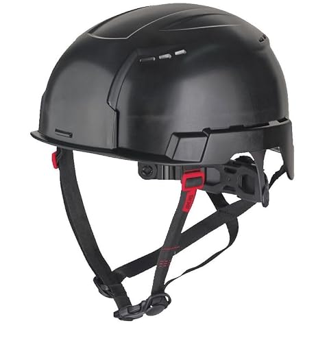 Milwaukee Bolt 200 Industrial Climbing Helmet Black Vented