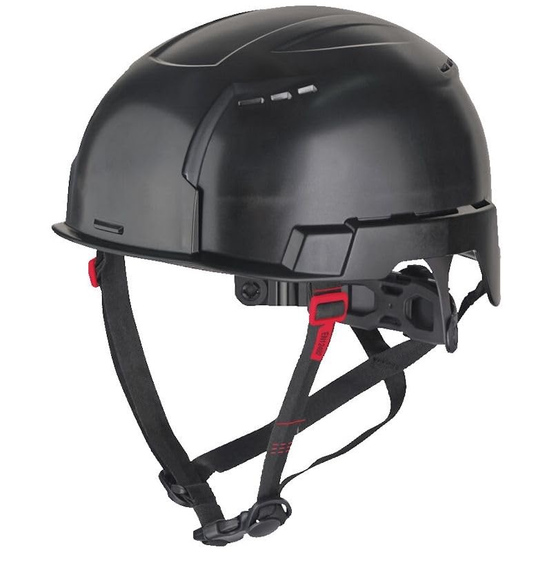 Milwaukee Bolt 200 Industrial Climbing Helmet Black Vented