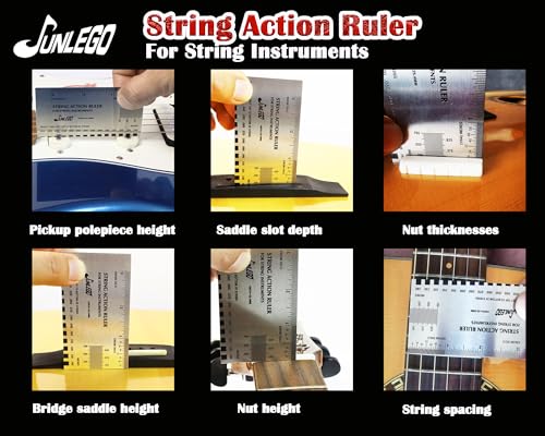 guitar action gauge ruler string height gauge for guitar