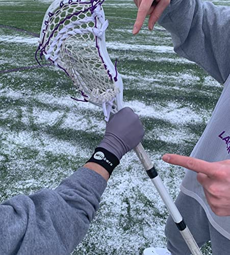 Wickers Lacrosse Glove Liners (Small, Black) #TOP4