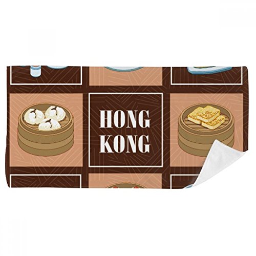 Chine serviette de bain doux 35x70cm de qualité supérieure au design imprimé unique - 2