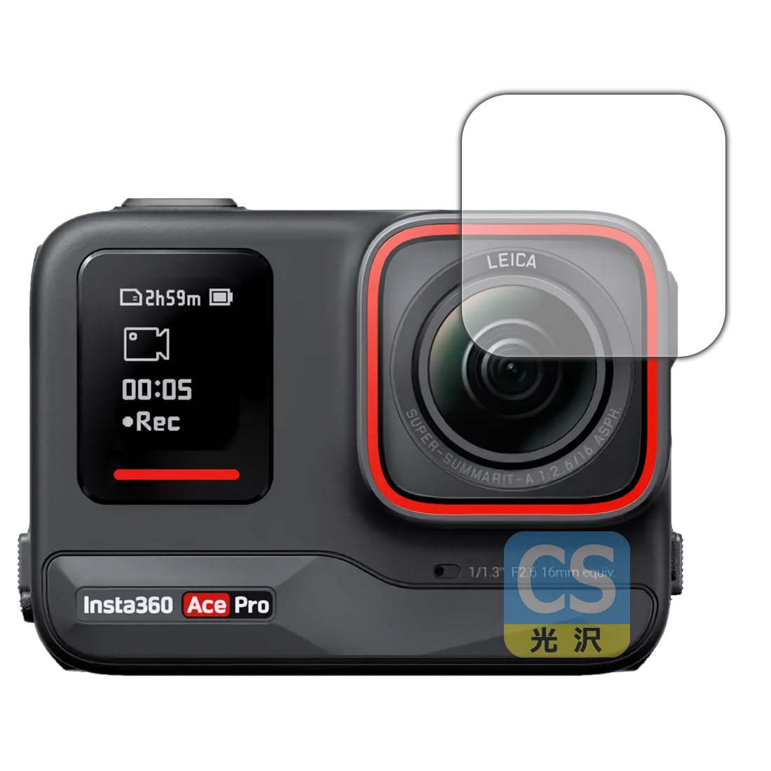 Amazon | PDA工房 Insta360 Ace Pro 対応 Crystal Shield 保護 