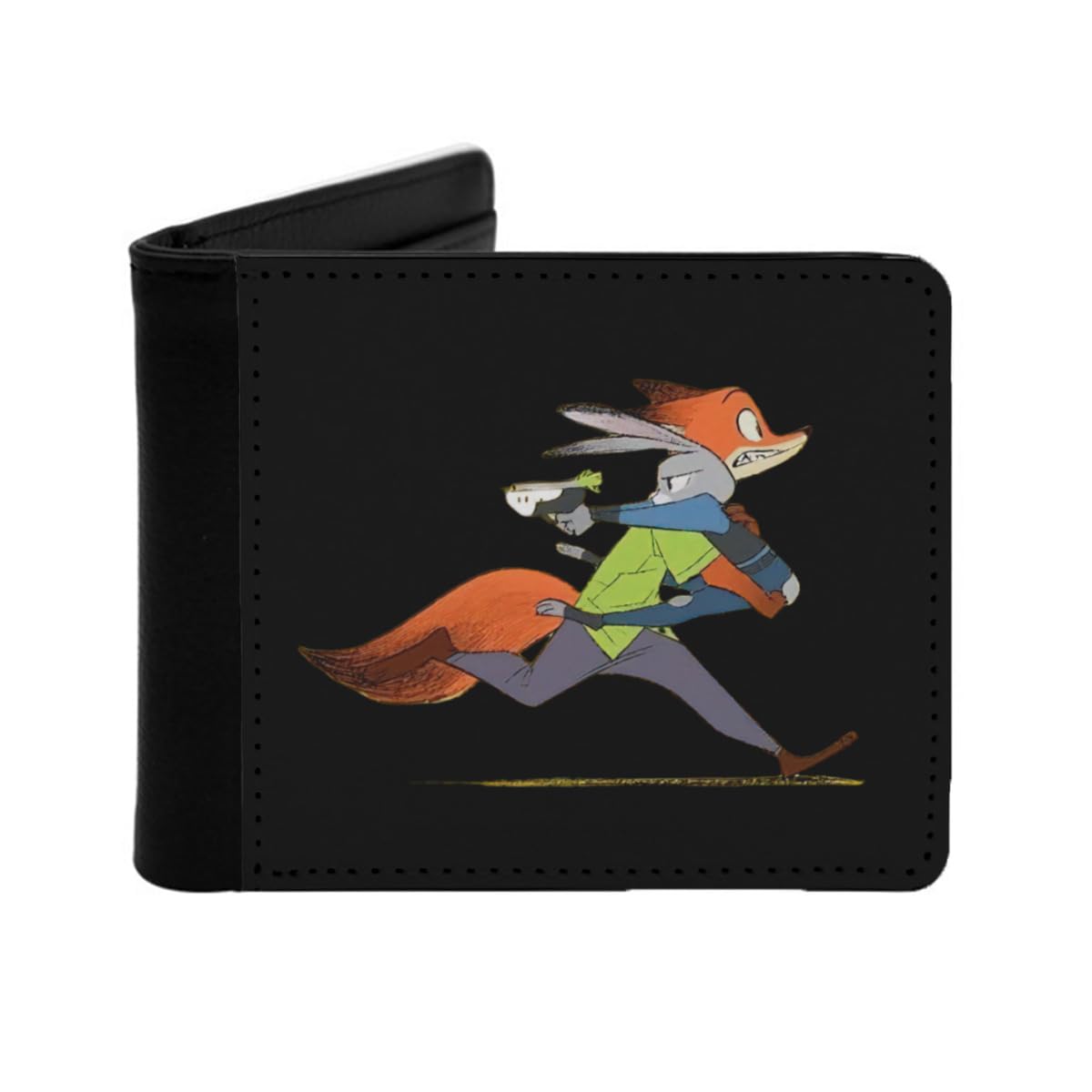 Amazon.co.jp: ズートピア ニック・ワイルド 財布 メンズ 二つ折り PU