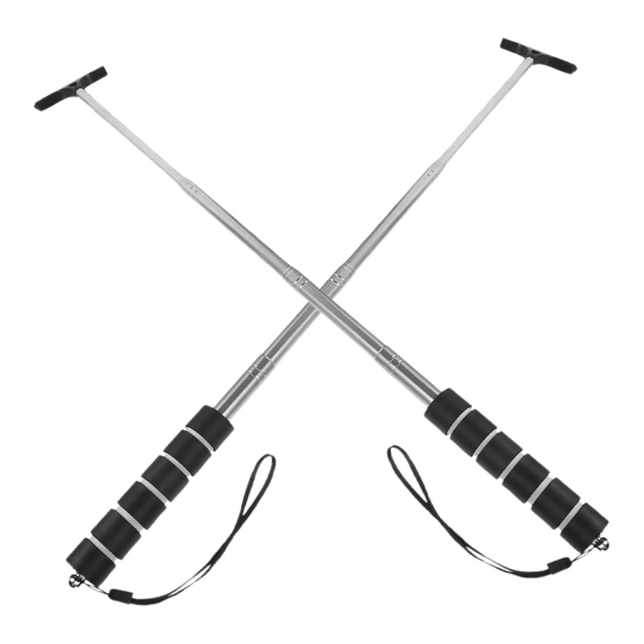 Cabilock 2pcs Telescopic Car Side Mirror Squeegees Rearview Mirror Wiper Water Wiper Tool for Visibility Compact and Portable Car Window Cleaner