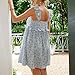 Pregnant Women's Floral Maternity Mini Dress Cute Ruffle Sleeveless Elegant Baby Shower Party Cocktail Dresses
