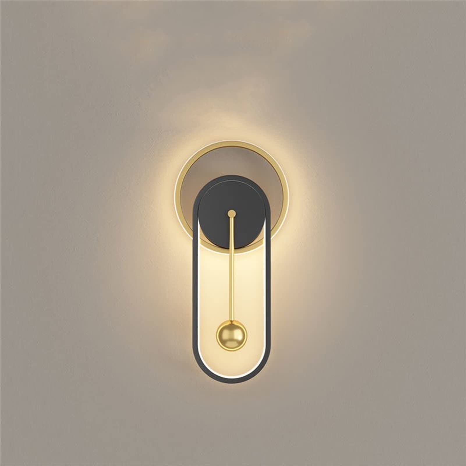 Applique murale LED chambre lampes allée éclairage intérieur blanc - 8
