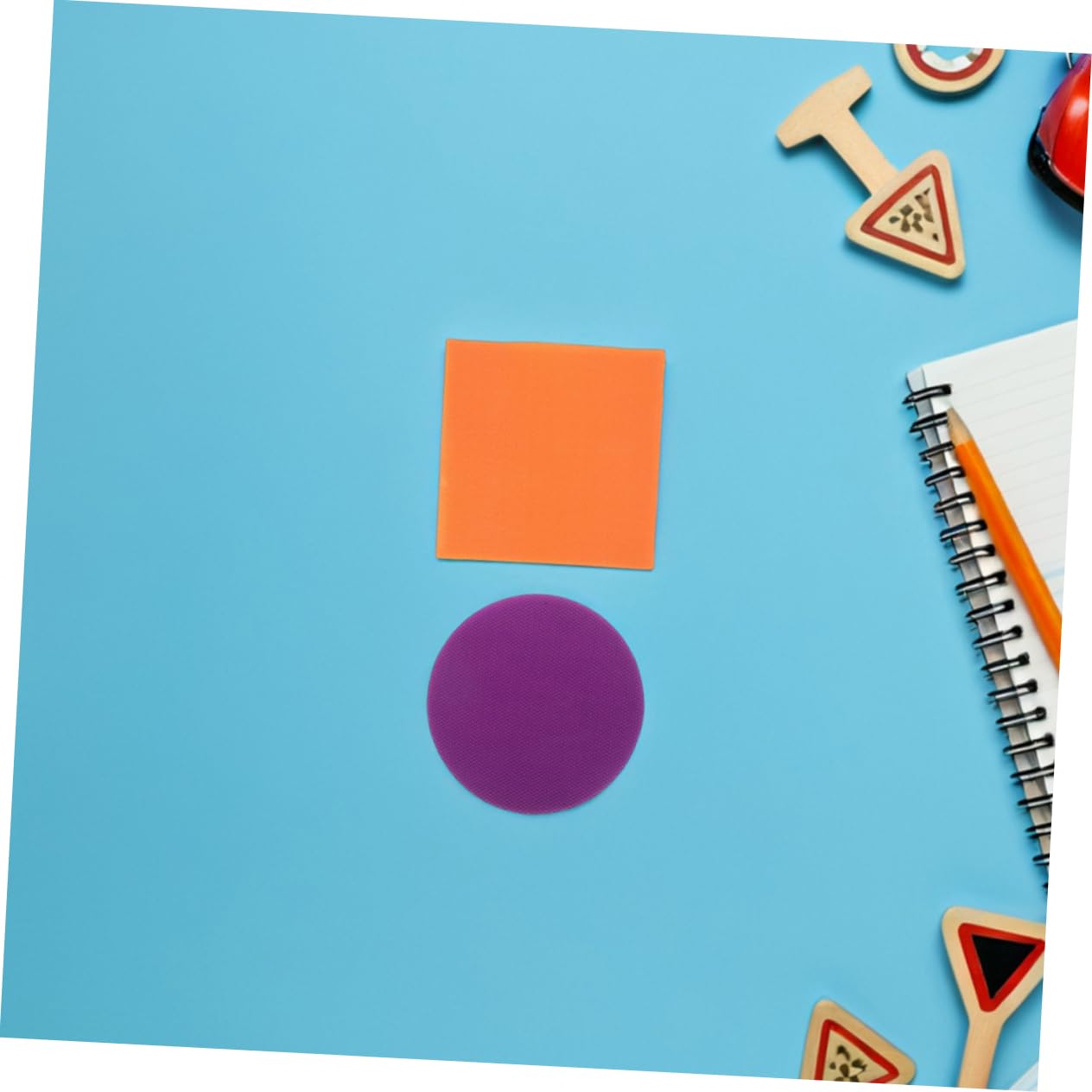 Aaskuu - Rotuladores De Alfombra, Diseño De Círculos Sentados Para Profesores Y Niños, Flexible Para El Piso De Clase, Para Organizar El Jardín De Infantes, Multicolor, Paquete De 72