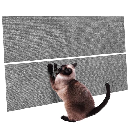 Tapis à griffer pour chat résistant à l'usure avec fixation adhésive stable