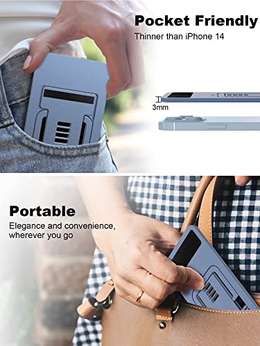 Xunicute Foldable Phone Stand For Desk Full Adjustable Portable Cell Phone Holder - Cellphone Cradle Dock For Travel And Desktop Use - Compatible With Iphones, Ipads, Android Smartphones, And More #TOP1