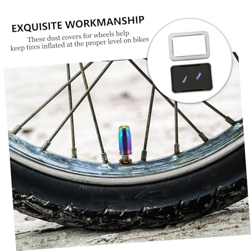 Cubiertas de válvula de bicicleta YARNOW miniatura 4