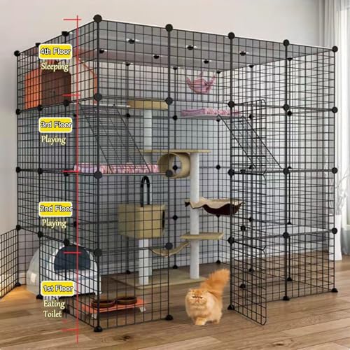 Cage pour chat de transport intérieure et extérieure pour les vacances - 5