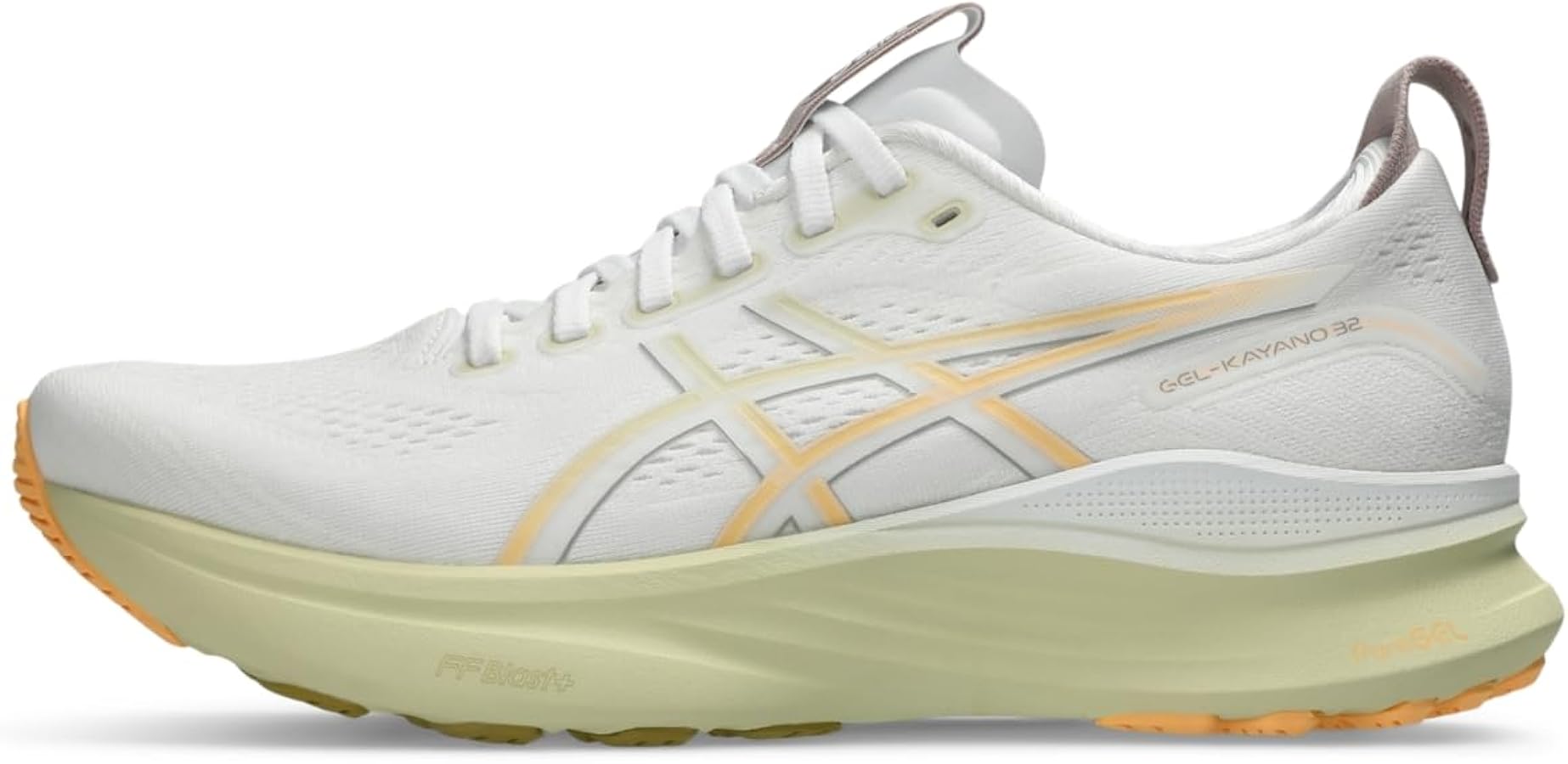 Amazon | ASICS メンズ Gel-Kayano 32 ランニングシューズ, ホワイト