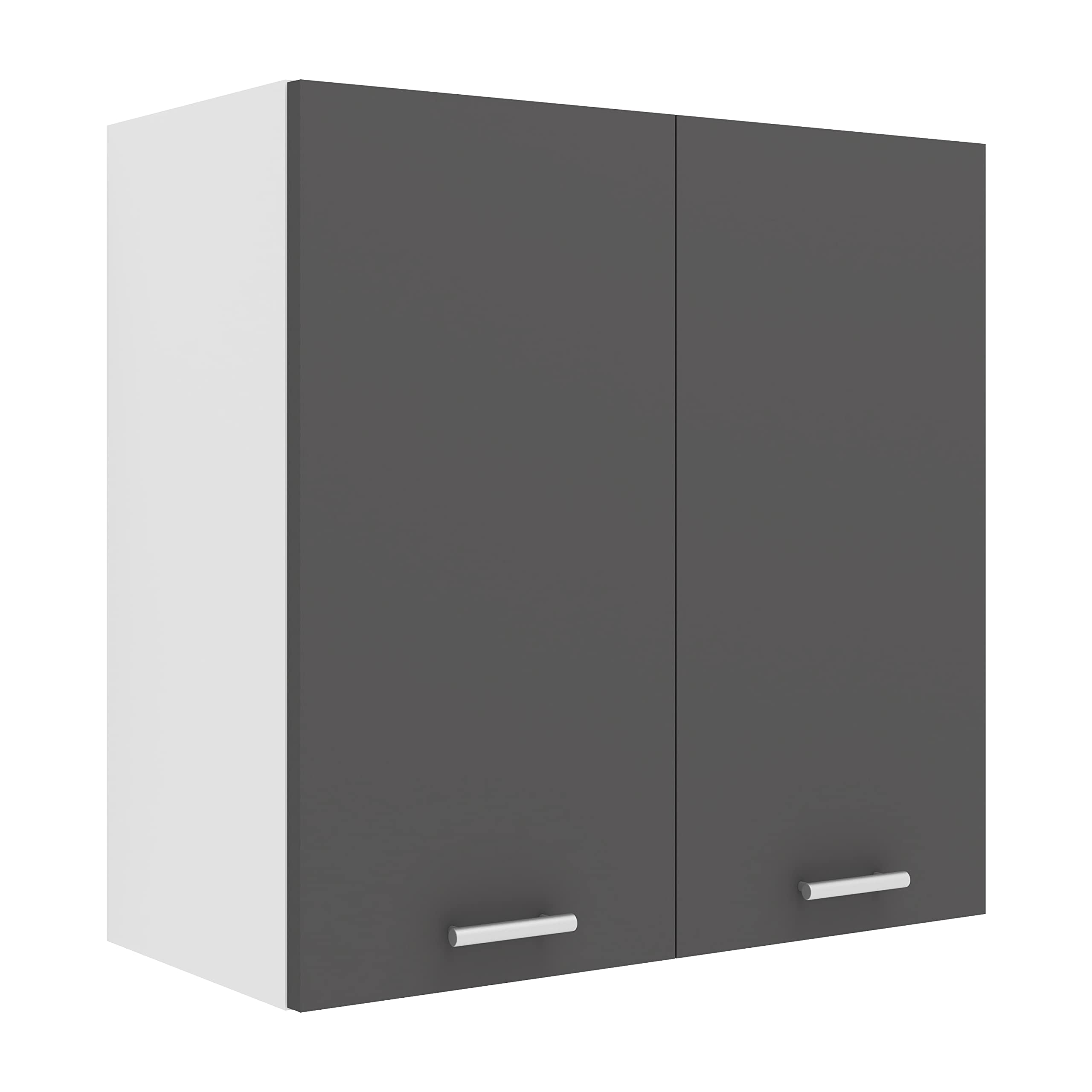 VCM Esilo Armoire de Cuisine Suspendue - Dimensions : Environ 60 x 60 x 31 cm (H x l x P) - Armoire Suspendue avec Deux Compartiments - Meuble de Cuisine - Esilo