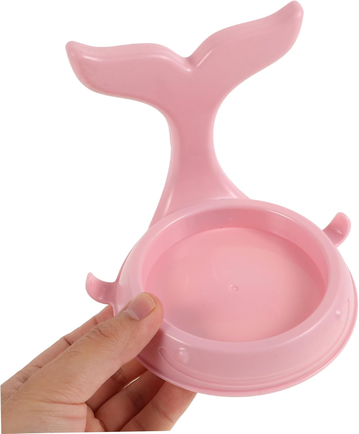 Zerodeko Whale Tail Plastic Shower Caddy for Shampoo and Soap Bathroom