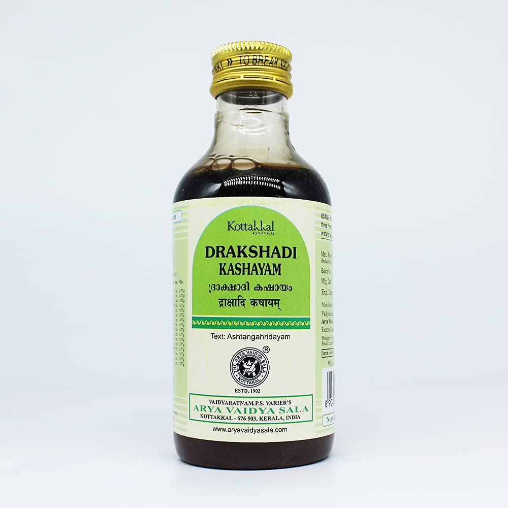 Drakshadi Kashayam-200ML, (Pack Of 1), Of Arya Vaidya Sala Kottakkal (B09C85ZDMZ) Amazon Price History, Amazon Price Tracker