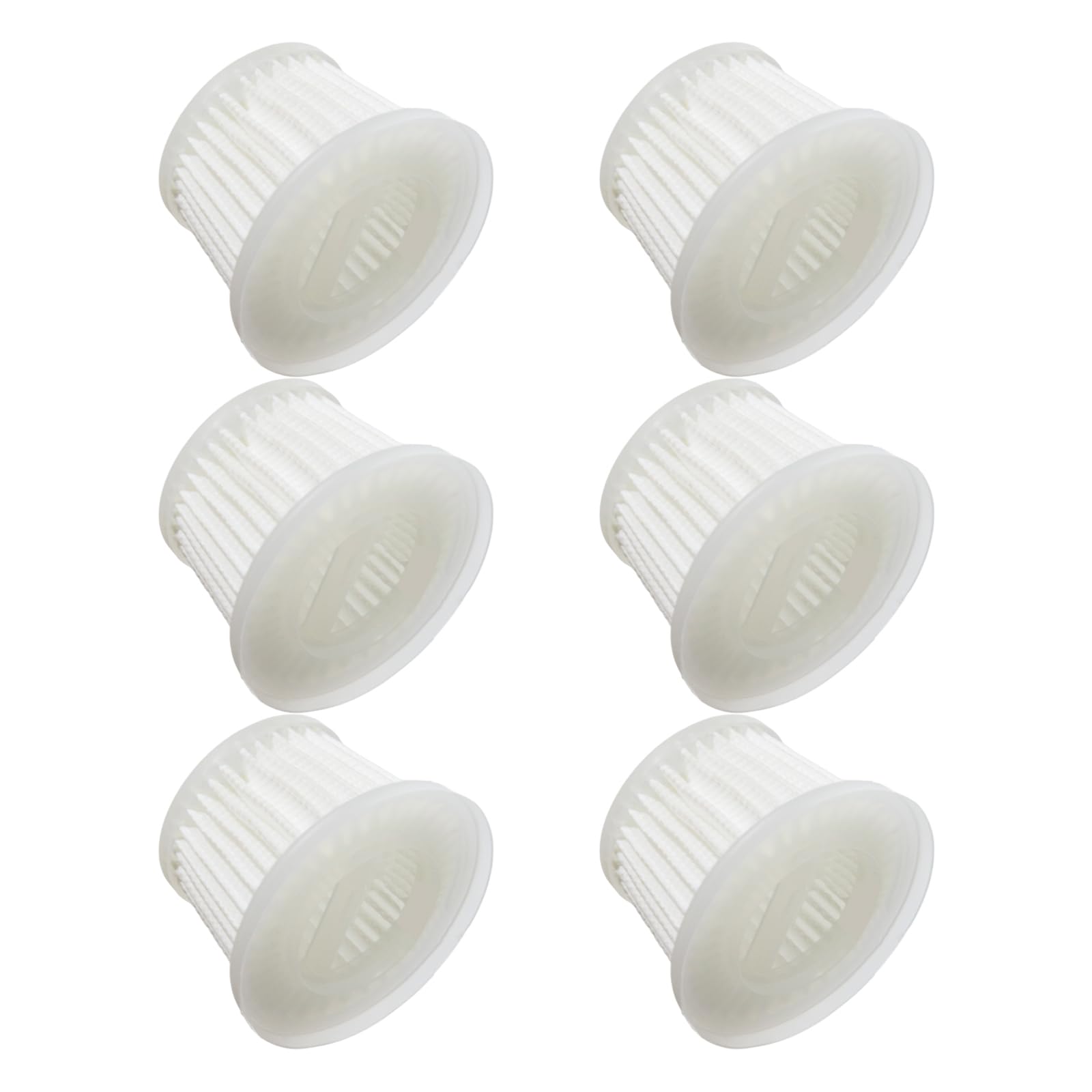 PUREBURG Replacement HEPA Filter Compatible with Brigii Mini Vacuum Y120 & Y120 Pro,6-Pack Reusable & washable Dust hair Air Clean