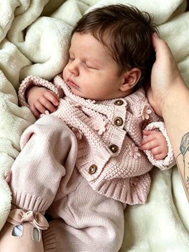 Muñeca Reborn Silicona Realista 20 Pulgadas miniatura 3