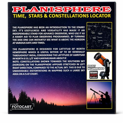 Image of Planisphere Star Dial for Night Sky for Constellations Stars Galaxies Planets