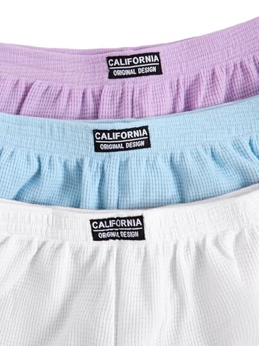 Image of SOLY HUX Women's Summer Shorts 3 Packs Casual Comfy Shorts Sets