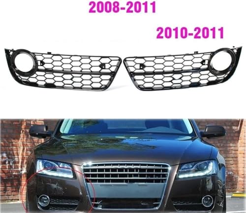 Grille de phare antibrouillard avec finition chrome exclusive pour avant de voiture A5 - 2