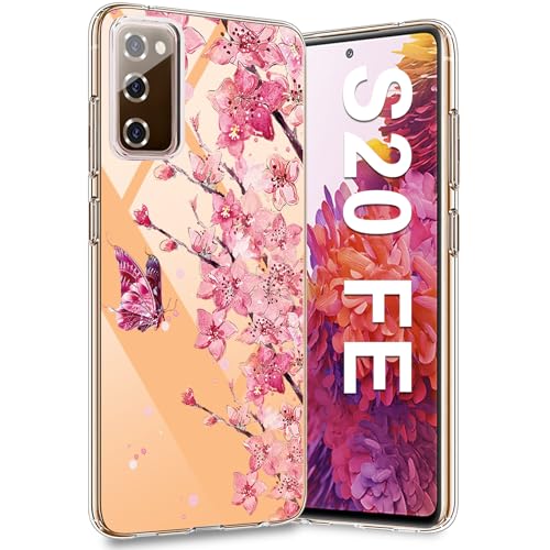 Coque Samsung S20 FE antichoc transparente évite les rayures style fleur