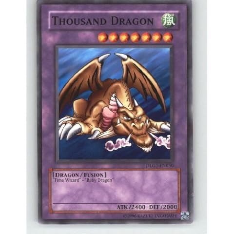 2008 YuGiOh! Thousand Dragon Card Cover