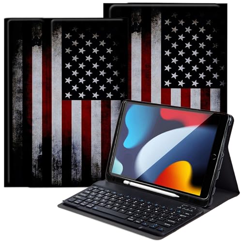 DEGDFSGR Apple iPad 10P[X L[{[hƉMz_[t (10.9C` 2022N) iPadL[{[hP[X O\BluetoothL[{[h iPadP[X 10p re[WAJ