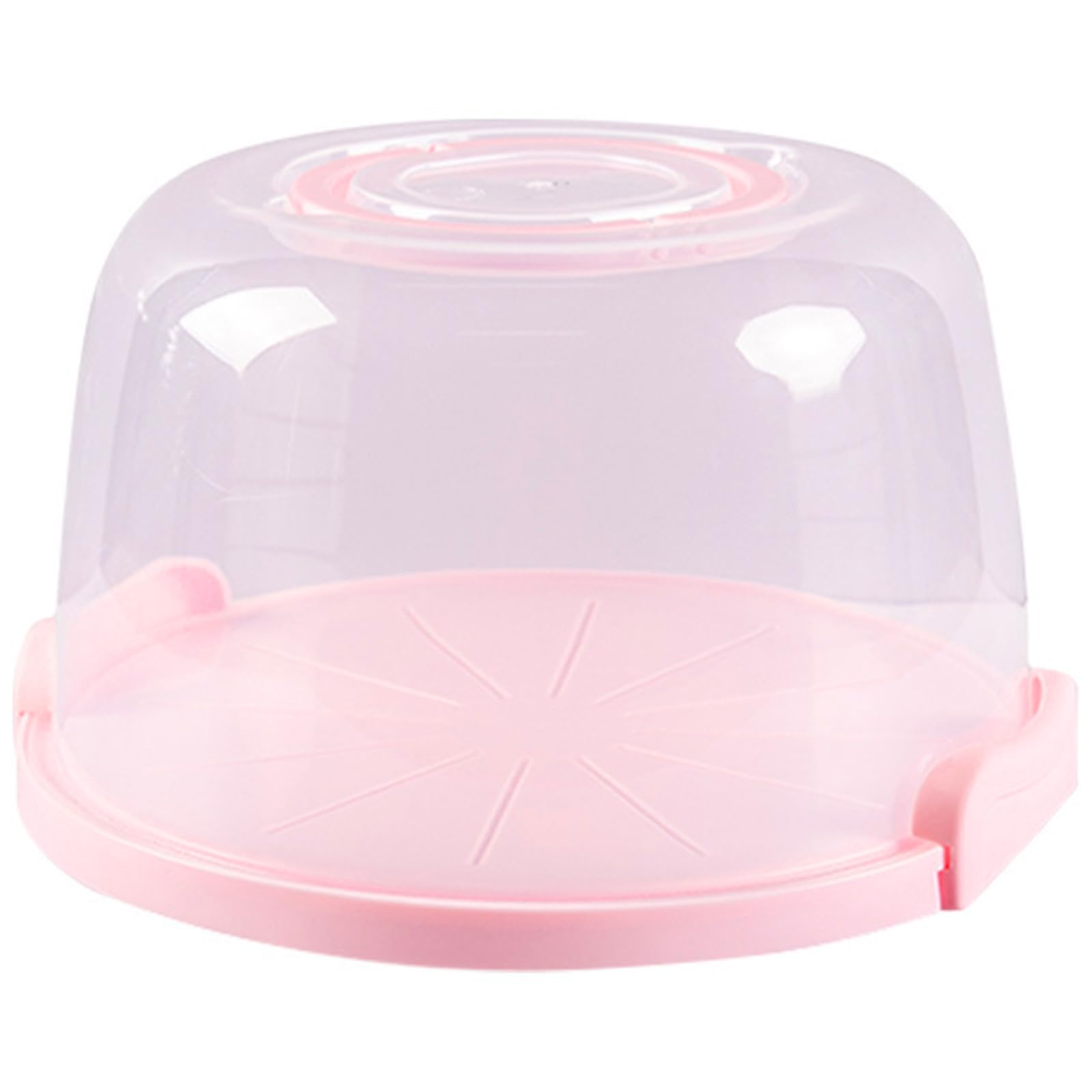FACAILUO Transparency Cake Storage Box with Handle for Baking Snacks Bread Proof Food Container for Kitchen Countertops