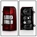 ACANII - For Update Red Smoke 2008-2017 Jeep Patriot Tail Lights Lamps Replacement Left+Right