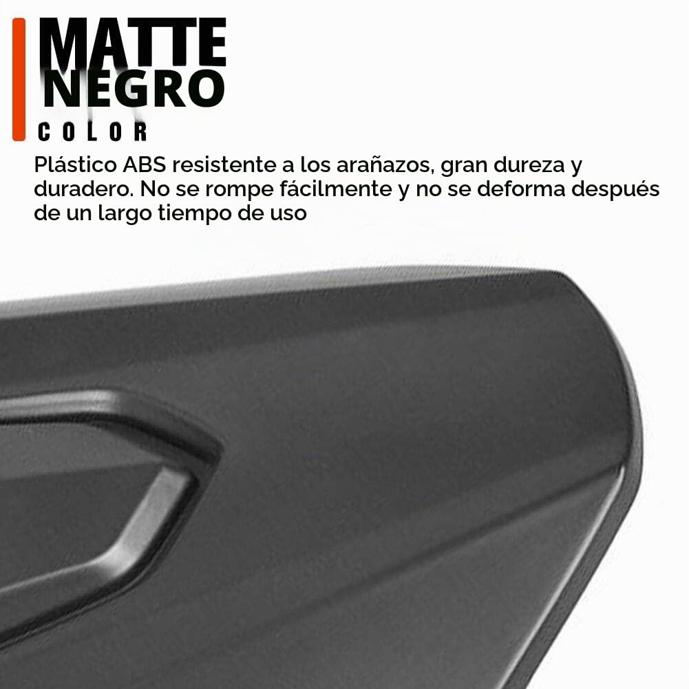 Cubierta de carenado para Asiento de Pasajero Trasero, Compatible con HO-NDA CB650R CBR650R CB 650R CBR 650R CB 650 R CBR 650 R, Accesorios 2019 2020 (Negro Mate)