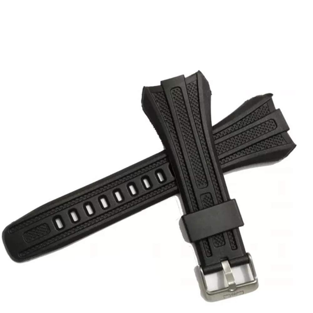 EwatchAccessories PU Rubber Diver Black Watch Band Strap with Silver Stainless Steel Buckle 118 (B08XZNFMM2) Amazon Price History, Amazon Price Tracker
