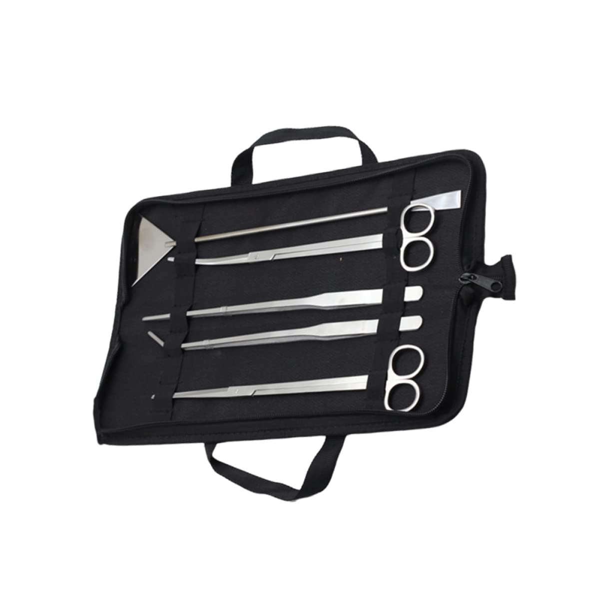 Mipcase Ensemble Doutils Dentretien pour Plantes Daquarium avec Ciseaux pour Aquascaping