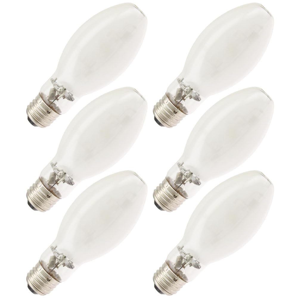 Industrial Performance M175/C/U/MED, 175 Watt, Metal Halide HID Light Bulb (6 Pack)